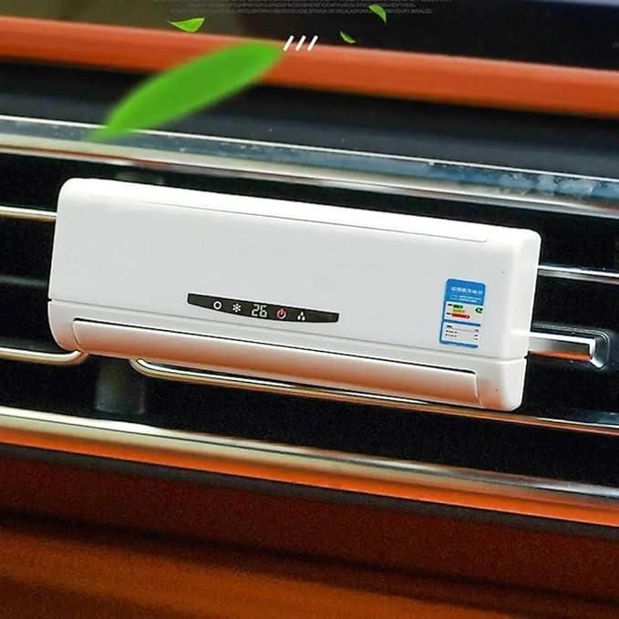 Miniature AC design Solar-Powered Car Air freshener Diffuser - Wonderful Supply