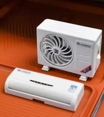Miniature AC design Solar-Powered Car Air freshener Diffuser - Wonderful Supply